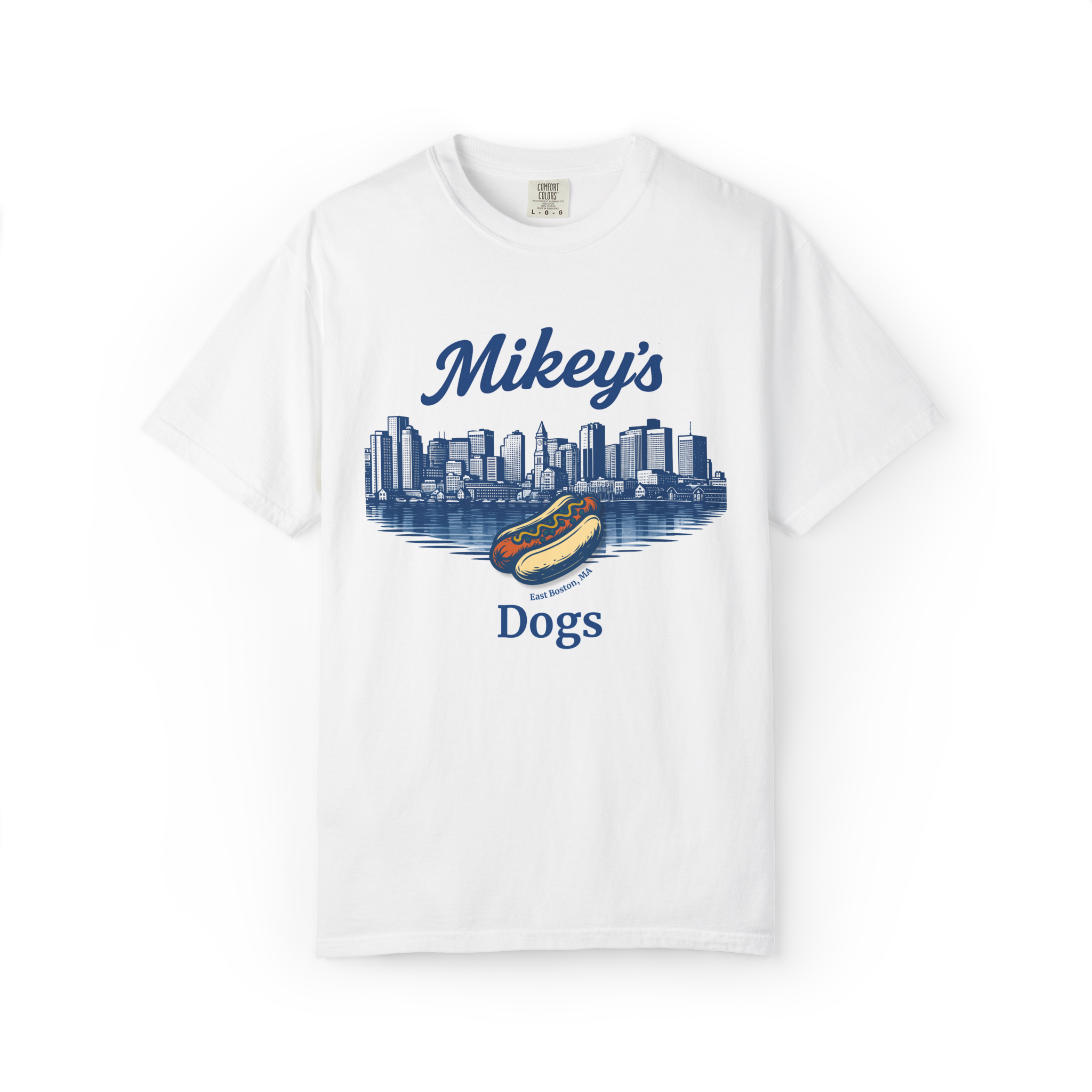 Mikey's Dogs Cityscape T-shirt