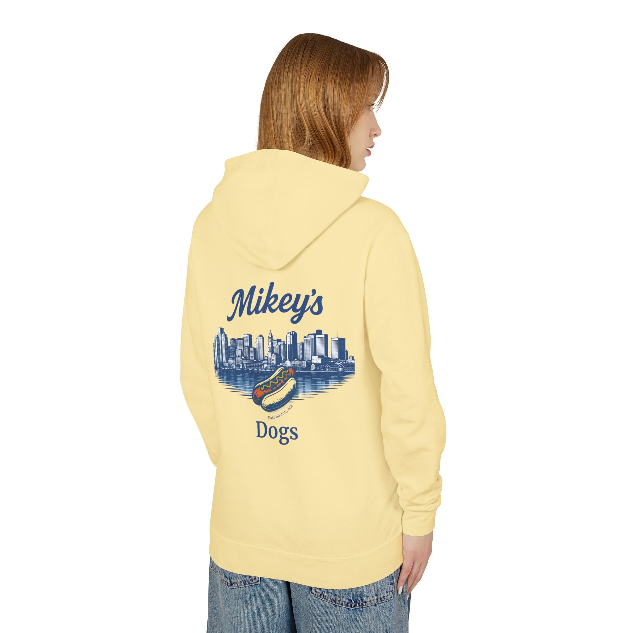 Mikey's Dogs Cityscape Hoodie