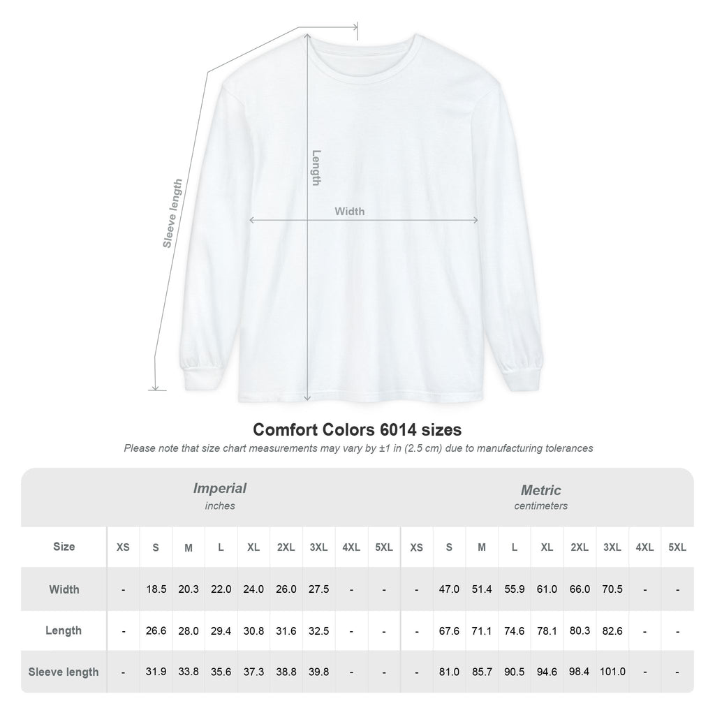 Mikey's Dogs Cityscape Long Sleeve Tee